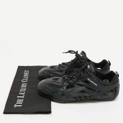 مملوكة مسبقًا حذاء بالنسياقا درايف شبك وجلد صناعي أسود مقاس 40