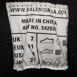 Pre Owned Balenciaga Multicolor Faux Leather and Mesh Track Sneakers Size 41