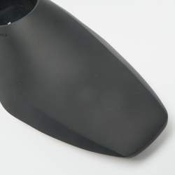 Pre Owned Balenciaga Black Rubber Space Slip On Sneakers Size 41