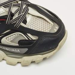 Pre Owned Balenciaga Multicolor Faux Leather and Mesh Track Low Top Sneakers Size 44