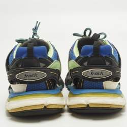 مملوكة مسبقًا Balenciaga Track Size 44 Multicolor Faux Leather and Mesh Low Top Sneakers