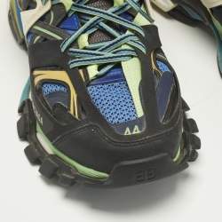 مملوكة مسبقًا Balenciaga Track Size 44 Multicolor Faux Leather and Mesh Low Top Sneakers