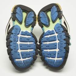 مملوكة مسبقًا Balenciaga Track Size 44 Multicolor Faux Leather and Mesh Low Top Sneakers