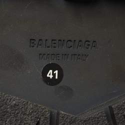 مملوكة مسبقًا بوت بالنسياغا تشيلسي إيلاستين وجلدي بورجوندي مقاس 41.5