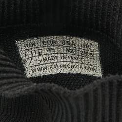 Pre Owned حذاء رياضي بالنسياجا سبيد 2.0 قماش تريكو أسود بعنق مرتفع مقاس 43