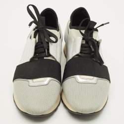 مملوكة مسبقًا حذاء رياضي بالنسياغا ريس رانر سويدي وشبك ثلاثي اللون مقاس 36