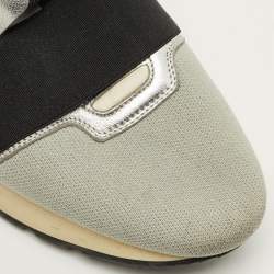 مملوكة مسبقًا حذاء رياضي بالنسياغا ريس رانر سويدي وشبك ثلاثي اللون مقاس 36