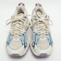 Pre Owned Balenciaga X-Pander Size 37 Multicolor Faux Leather and Mesh Sneakers 