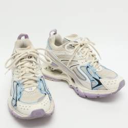 Pre Owned Balenciaga X-Pander Size 37 Multicolor Faux Leather and Mesh Sneakers 