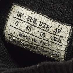 Pre Owned Balenciaga Speed Trainer Size 43 Black Knit Fabric High Top Sneakers