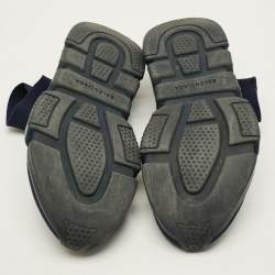 Pre Owned حذاء رياضي بالنسياغا سبيد ترينر قماش تريكو أوف وايت مقاس 42