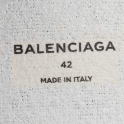 مملوكة مسبقًا حذاء رياضي بالنسياجا سبيد 2.0 قماش تريكو أبيض مقاس 42
