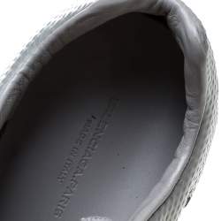 Balenciaga Grey Leather And Suede Low Top Sneaker Size 41