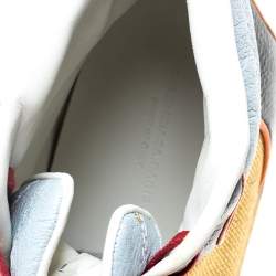 Balenciaga Multicolor Patent Leather High Top Sneakers Size 44