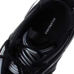 Pre Owned حذاء رياضي بالنسياغا تايركس 2020  جلد أسود / رصاصي مقاس 42