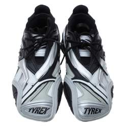 Pre Owned حذاء رياضي بالنسياغا تايركس 2020  جلد أسود / رصاصي مقاس 42