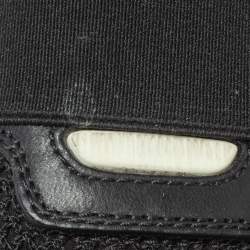 Pre Owned حذاء رياضي بالنسياغاريس رانر ز شبك وجلد أسود مقاس 41