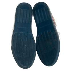 مملوكة مسبقًا حذاء رياضي بالنسياغا مرتفع من أعلى مطاط وجلد متعدد الألوان مقاس 42