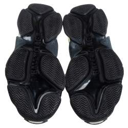 Pre Owned حذاء رياضي بالنسياغا تريبل إس شفاف جلد وشبك متعدد الألوان مقاس 45