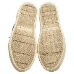 Pre Owned حذاء رياضي بالنسياغا ارينا هاي توب جلد أسود مقاس 40 