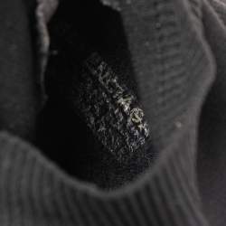 مملوكة مسبقًا حذاء رياضي بالنسياغا سبيد ترينر بقماش تريكو أسود بعنق مرتفع مقاس 44