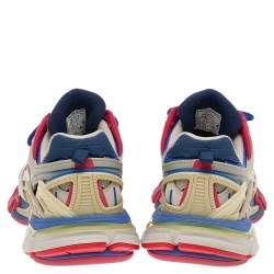 Pre Owned حذاء رياضي بالنسياغا تراك 2 شبك وجلد صناعي متعدد الألوان مقاس 42