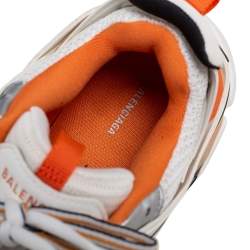 مملوكة مسبقًا حذاء رياضي بالنسياغا تريبل أس جلد وشبك متعدد الألوان مقاس 41