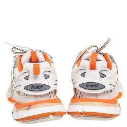 مملوكة مسبقًا حذاء رياضي بالنسياغا تريبل أس جلد وشبك متعدد الألوان مقاس 41