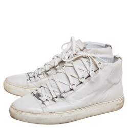 مملوكة مسبقًا حذاء رياضي بالنسياغا ارينا جلد أبيض مقاس 42