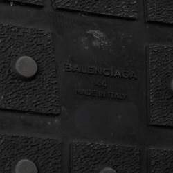 Pre Owned حذاء رياضي بالنسياغا ريس رونر قماش وجلد رصاصي مقاس 44