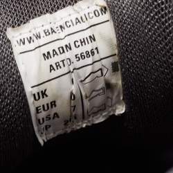 Pre Owned Balenciaga Multicolor Leather and Mesh Tess S Gomma Track Sneakers size 40