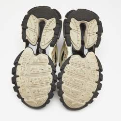 Pre Owned Balenciaga Multicolor Mesh And Leather Track 2 Sneakers Size 40