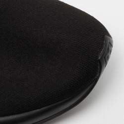 مملوكة مسبقًا Balenciaga Black Knit Fabric Speed Trainer Sneakers Size 43