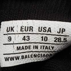 مملوكة مسبقًا Balenciaga Black Knit Fabric Speed Trainer Sneakers Size 43