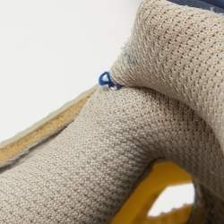 Pre Owned Balenciaga Multicolor Rubber and Leather Track Sneakers Size 44