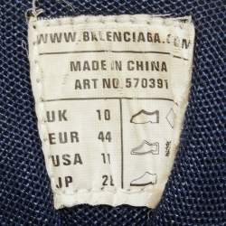 Pre Owned Balenciaga Multicolor Rubber and Leather Track Sneakers Size 44