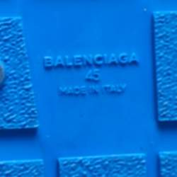 Pre Owned Balenciaga Red Fabric and Leather Race Runner Low Top Sneakers Size 45