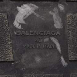 مملوكة مسبقًا Balenciaga Tricolor Mesh and Leather Race Runner Sneakers Size 43