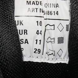 مملوكة مسبقًا Balenciaga Black Leather and Mesh Track 2 Sneakers Size 44