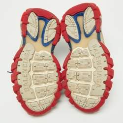 Balenciaga Tricolor Rubber and Mesh Track 2 Sneakers Size 41