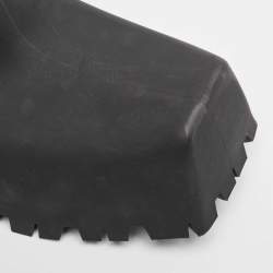 Balenciaga Black Rubber Trooper Boots Size 43