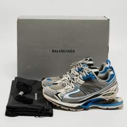 Pre Owned Balenciaga Multicolor Faux Leather and Mesh X-Pander Sneakers Size 42
