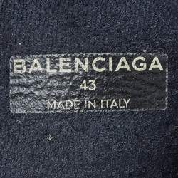 Pre Owned حذاء رياضي بالنسياغا سبيد ترينر قماش تريكو أسود مقاس 39