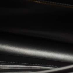 Bally Black Brushed Leather Deco' Briefcase