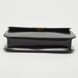 Bally Black Brushed Leather Deco' Briefcase
