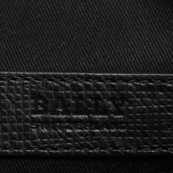مملوكة مسبقًا Bally Black Leather Serbet Messenger Bag 