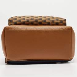 Bally Brown Printed Coated Canvas Bord Trecky Backpack