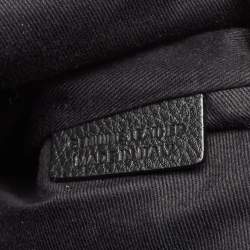Bally Black Leather Small Crew Backpack