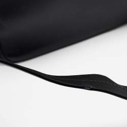Bally Black Leather Front Pocket Briefcase Bag