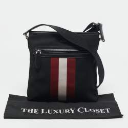 Bally Black Nylon Currios Crossbody Bag